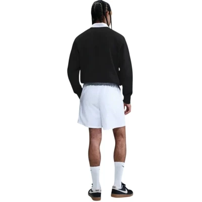 Nike M NK CLUB BB GFX CREW BLACK/WHITE pánská mikina
