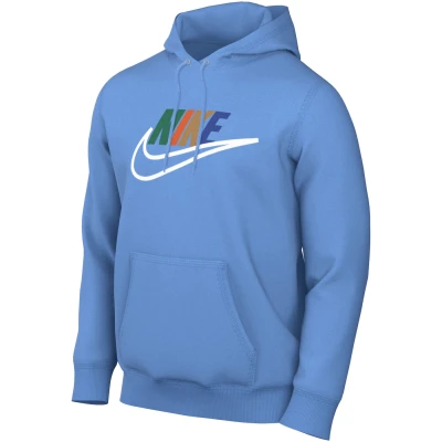 Nike M NK CLUB BB HDY FUTURA BLOCK-412 UNIVERSITY BLUE pánská mikina