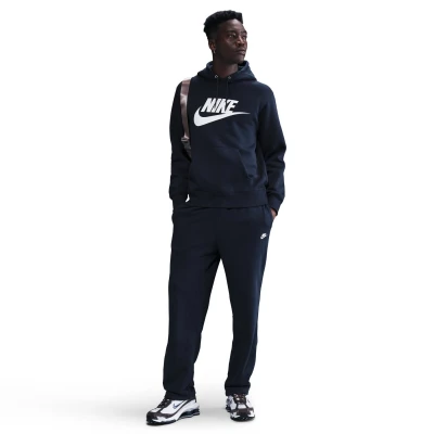 Nike M NK CLUB BB PO GFX HOODIE BLUE pánská mikina