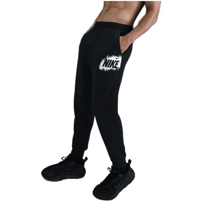 Nike M NK TF FLEECE JOGGER GFX BLACK pánské tepláky