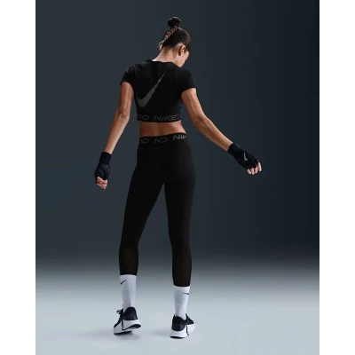 Nike Pro W NP DF MR 7/8 TIGHT TT GRX-010-Black dámské legíny