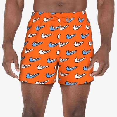Nike Swim MULTI PRINT-ORANGE BLAZE pánské plavky