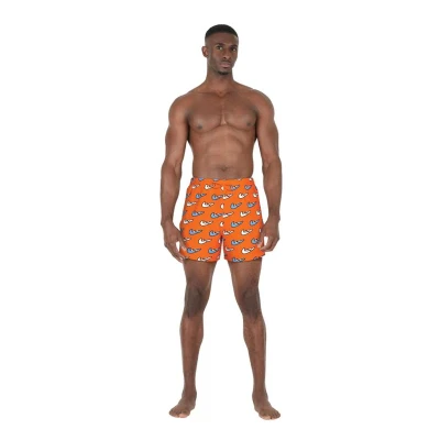 Nike Swim MULTI PRINT-ORANGE BLAZE pánské plavky