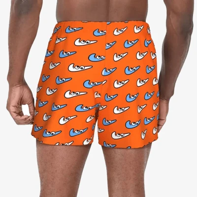 Nike Swim MULTI PRINT-ORANGE BLAZE pánské plavky