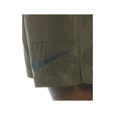 Nike Swim NIKE LOGO LAP 5 inch UNIVER-CARGO KHAKI pánské plavky