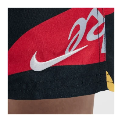 Nike Swim TOSSED FLAGS 4 inch BLACK-BLACK chlapecké plavky