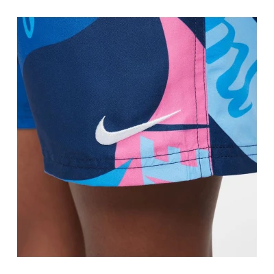 Nike Swim TOSSED FLAGS 4 inch MIDNIGHT N-MIDNIGHT NAVY chlapecké plavky