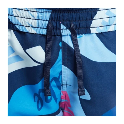 Nike Swim TOSSED FLAGS 4 inch MIDNIGHT N-MIDNIGHT NAVY chlapecké plavky