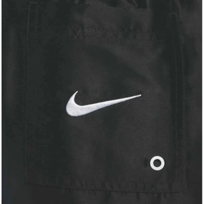 Nike Swim VOLLEY SHORT BLACK-BLACK pánské plavky