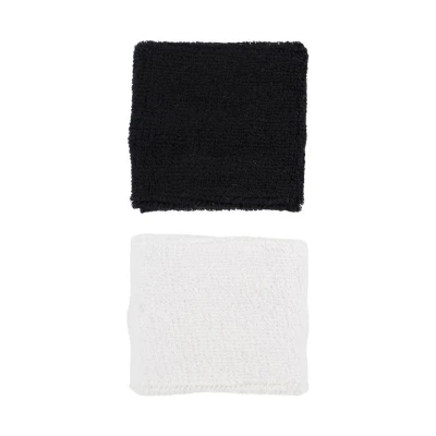 Nike SWOOSH CLASSIC WRISTBANDS 2PK BLACK/WHITE/BLACK potítka