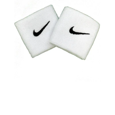 Nike SWOOSH WRISTBANDS WH/BK potítka