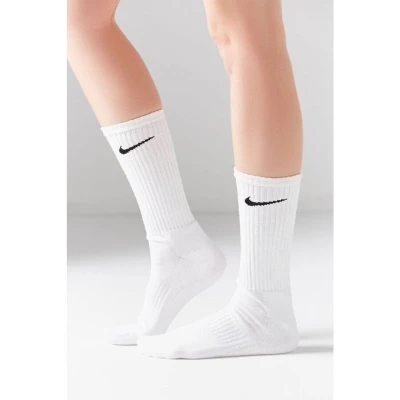 Nike U NK EVERYDAY LTWT CREW 3PR-White ponožky