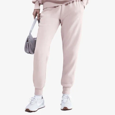 Nike W NSW PHNX FLC MR PANT STD SILT RED/SAIL dámské tepláky