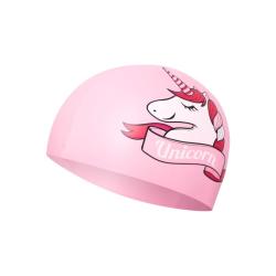 NILS Aqua Detská silikónová čiapka NQC Unicorn NILS Aqua Detská silikónová čiapka NQC Unicorn