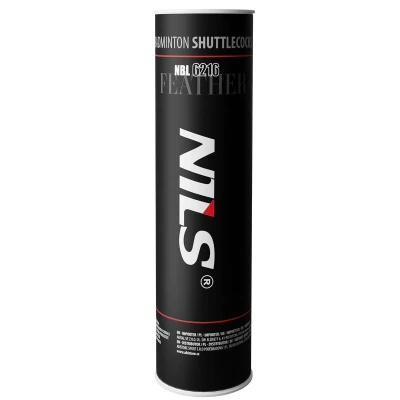 NILS Badmintonové míčky z peří NBL6216 multicolor 6 ks