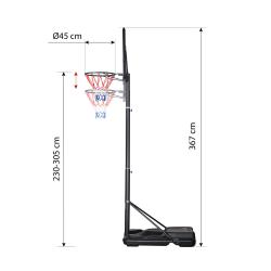 NILS Basketbalový koš ZDKA21