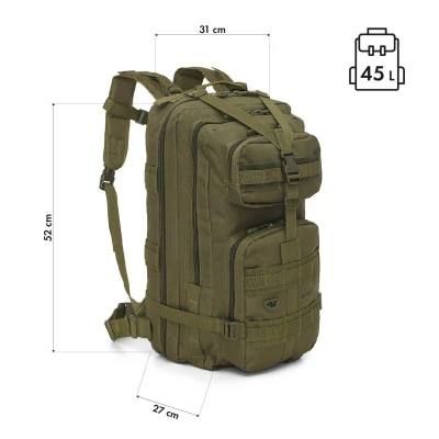 Nils NC3902 Ranger zelený batoh 45L