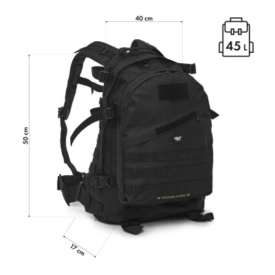 Nils NC3904 Vanguard černý batoh 45L