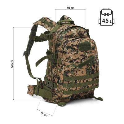 Nils NC3904 Vanguard maskáčový batoh 45L