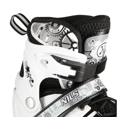 Nils NH10905 4v1 bílé dětské brusle