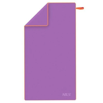 NILS CAMP Ručník z mikrovlákna NCR12 fialová/oranžová (VÝPRODEJ) NILS CAMP Ručník z mikrovlákna NCR12 fialová/oranžová (VÝPRODEJ)