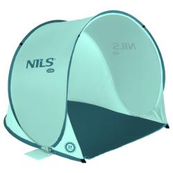NILS Samorozkládací plážový stan NC3173 mentolový