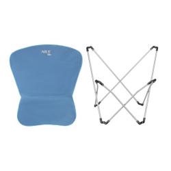 NILS CAMP Skládací křeslo NC3051 modré