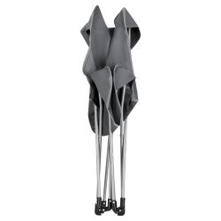 NILS CAMP Skládací křeslo NC3051 šedé