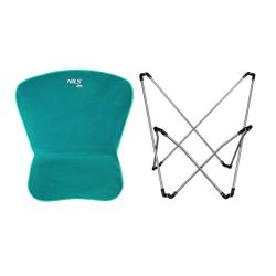 NILS CAMP Skládací křeslo NC3051 zelené