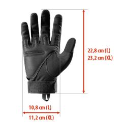 NILS CAMP Taktické rukavice NC1798 černé POUZE L (VÝPRODEJ)