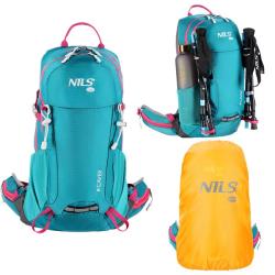 NILS CAMP Turistický batoh NC1950 Caver tyrkysový 18L