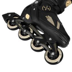 Nils NH382 Enzo béžové detské korčule 2v1