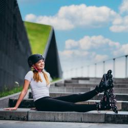 Nils NH382 Enzo růžové dětské brusle 2v1