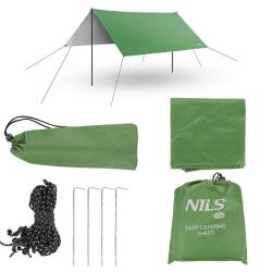 Nils Cestovní plachta / tarp Camp NC17107 zelená