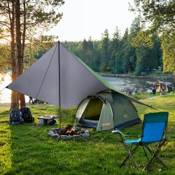 Nils Cestovná plachta / tarp Camp NC17107 zelená