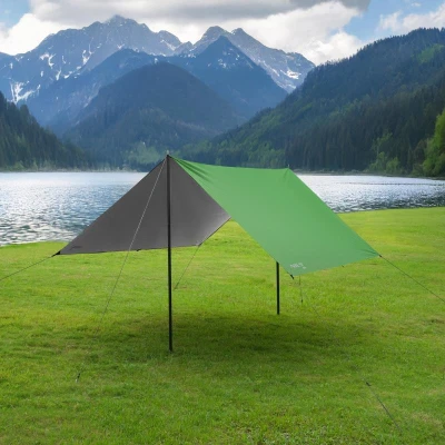 Nils Cestovní plachta / tarp Camp NC17107 zelená