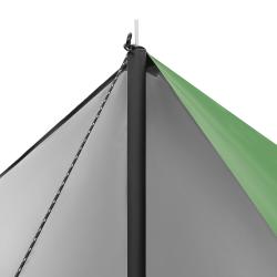 Nils Cestovná plachta / tarp Camp NC17107 zelená