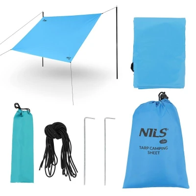 Nils Cestovní plachta / tarp Camp NC17111 modrá