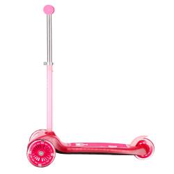 Nils Fun HLB001 LED ružová detská kolobežka