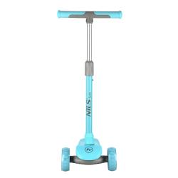 NILS HLB09 tyrkysová detská kolobežka
