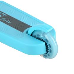 NILS HLB09 tyrkysová detská kolobežka