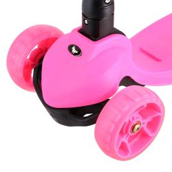 Nils Fun HLB12 2v1 růžová dětská koloběžka