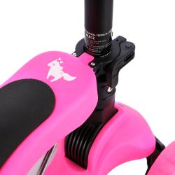 Nils Fun HLB12 2v1 růžová dětská koloběžka