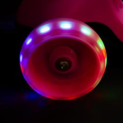 Nils Fun HLB12 2v1 růžová dětská koloběžka