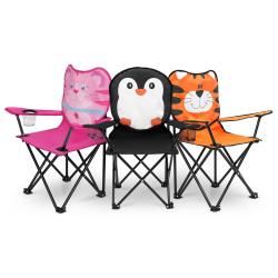 Nils Detská skladacia stolička Fun NC3305 mačka