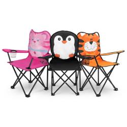 Nils Dětská skládací židle Fun NC3305 tigr