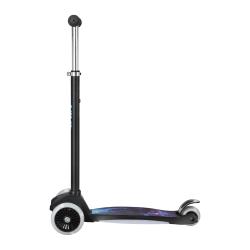 Nils Fun HLB1310 s LED čierna detská trojkolobežka