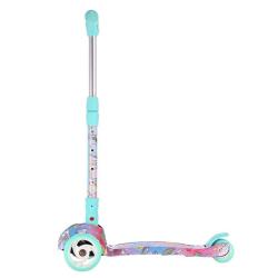 Nils Dětská tříkolová koloběžka Fun HLB15A mint s LED