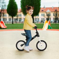 Nils Fun RB134 10 černé dětské odrážedlo