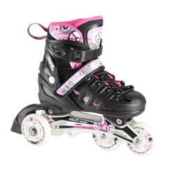 Nils NH10905.2 4v1 růžové dětské kolečkové brusle